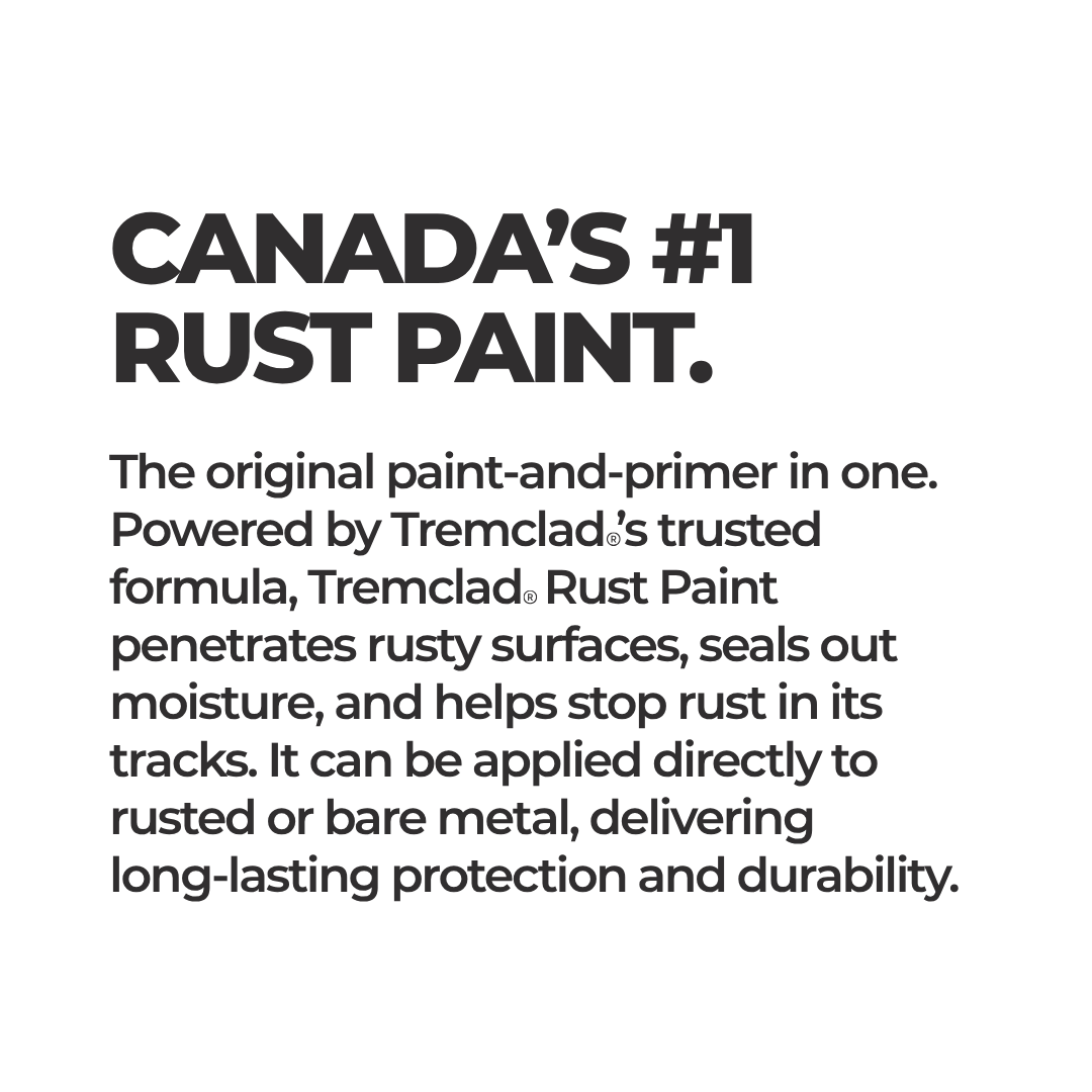 Canada's #1 Rust Paint