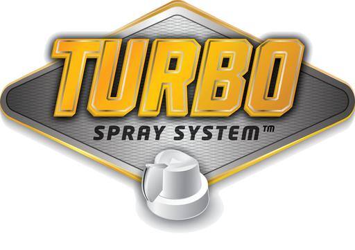 Turbo logo with nozzle